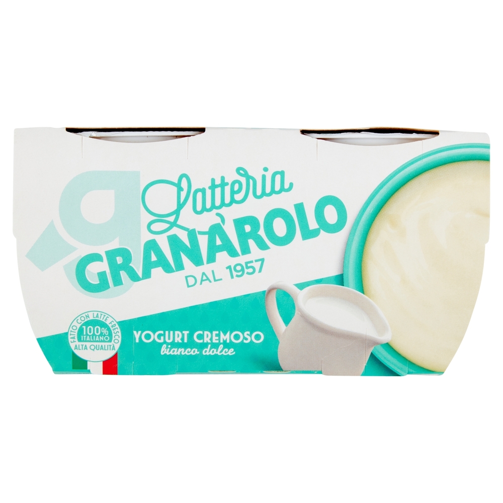 Yogurt Cremoso Bianco Dolce, 2x125 g